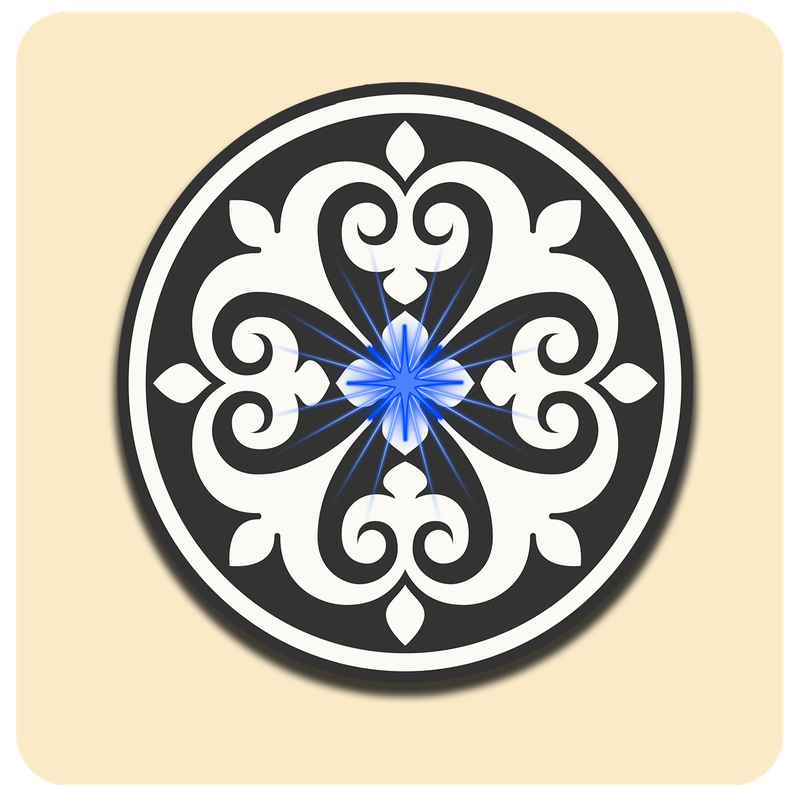 Dessous de verre lumineux à LED avec piles de rechange offertes | Design : Élégant