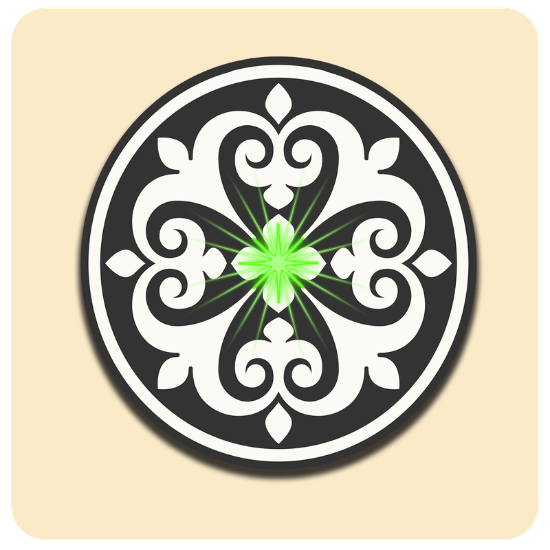 Dessous de verre lumineux à LED avec piles de rechange offertes | Design : Élégant