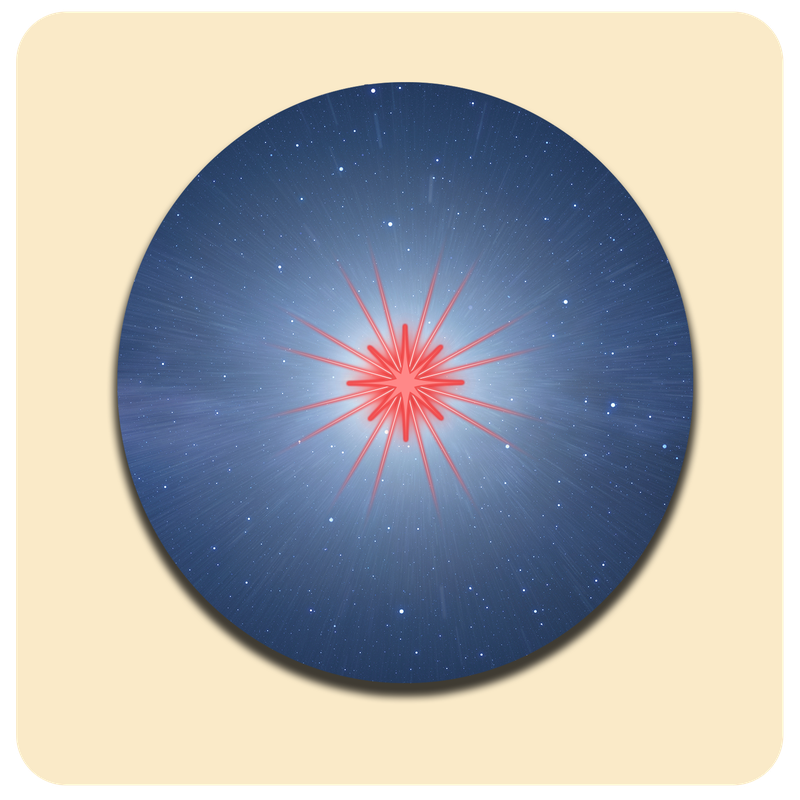 Dessous de verre lumineux avec piles de rechange offertes | Design : Univers