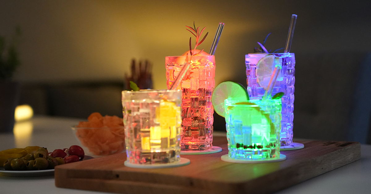 Projecteur LED RGB Avec Télécommande – Dimmable, étanche IP66, Pour Jardin Et Extérieur